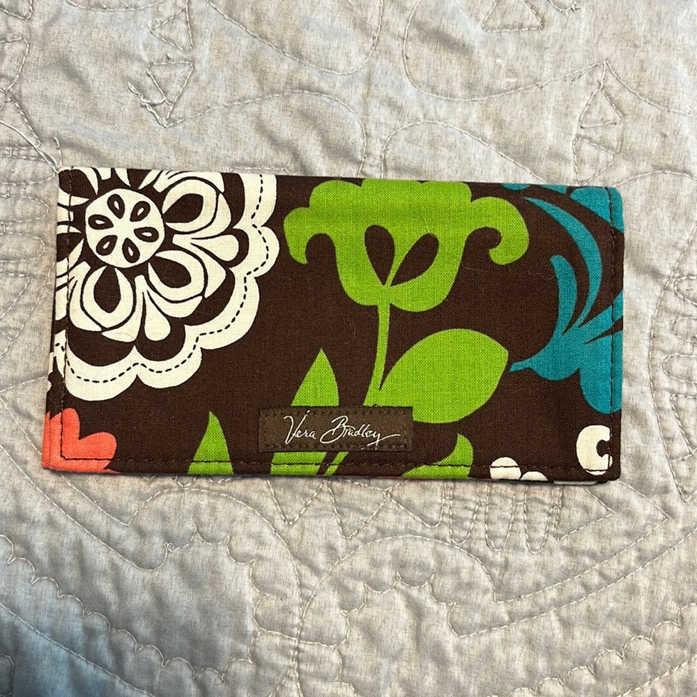 Vera Bradley Check Book Cover